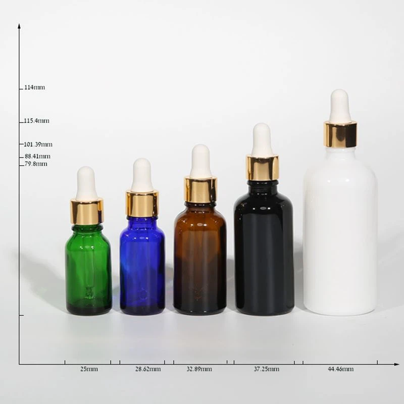 30Ml Clear Glass Dropper Bottles