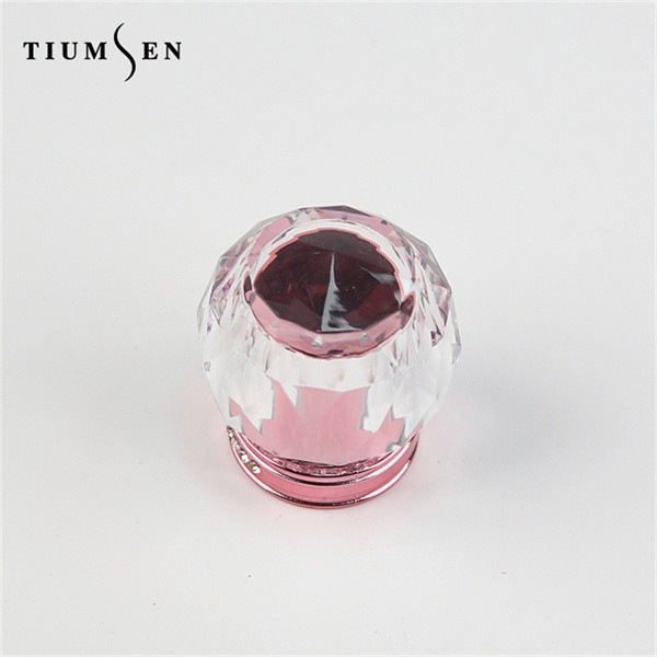 pink perfume square bottle