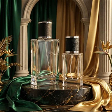 Pusta mała butelka perfum